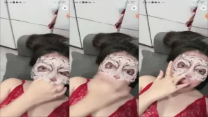 Mimpi Indah Kamu Sleep Call Kak Senna Cantik Lingerie Merah